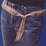 Macrame Hemp Belt