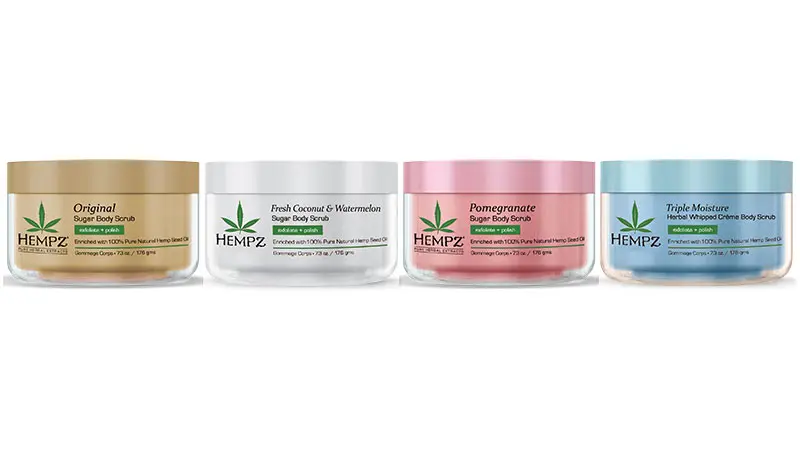Hempz Sugar Body Scrub line