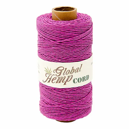 Radiant Orchid Hemp Cord
