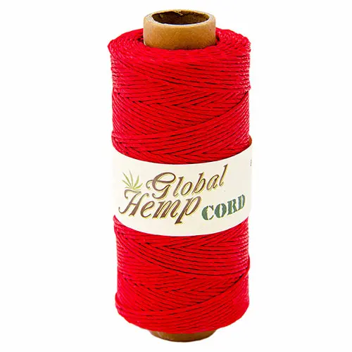 Red Hemp Cord
