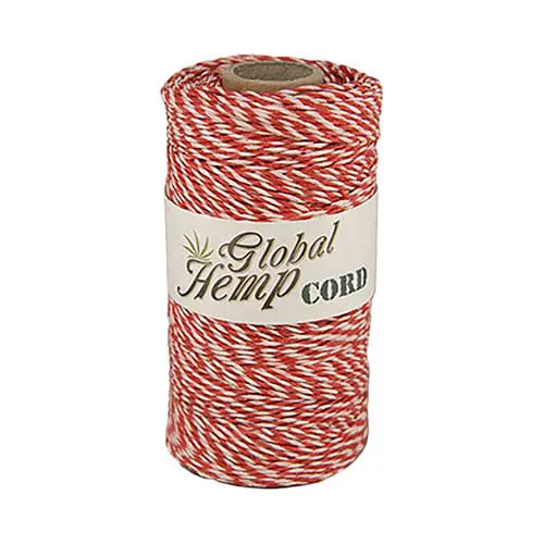 Red & White Baker’s Cord